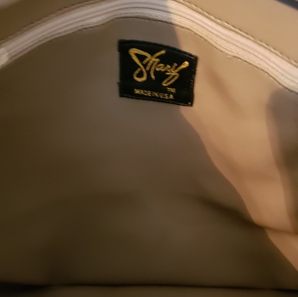 Sharif Cream and Gold Shoulder Bag with Tassel Detail - Picture 2 of 10